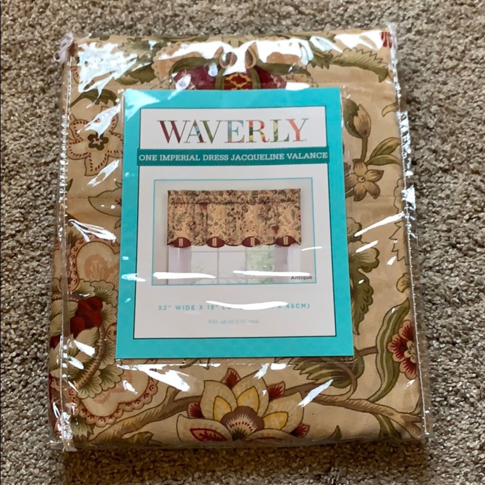 One dress Jacqueline Valance curtain